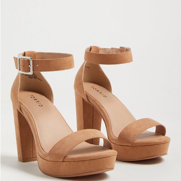 torrid Shoes - Torrid - Platform Tapered Heel Sandal - 11 (WW)